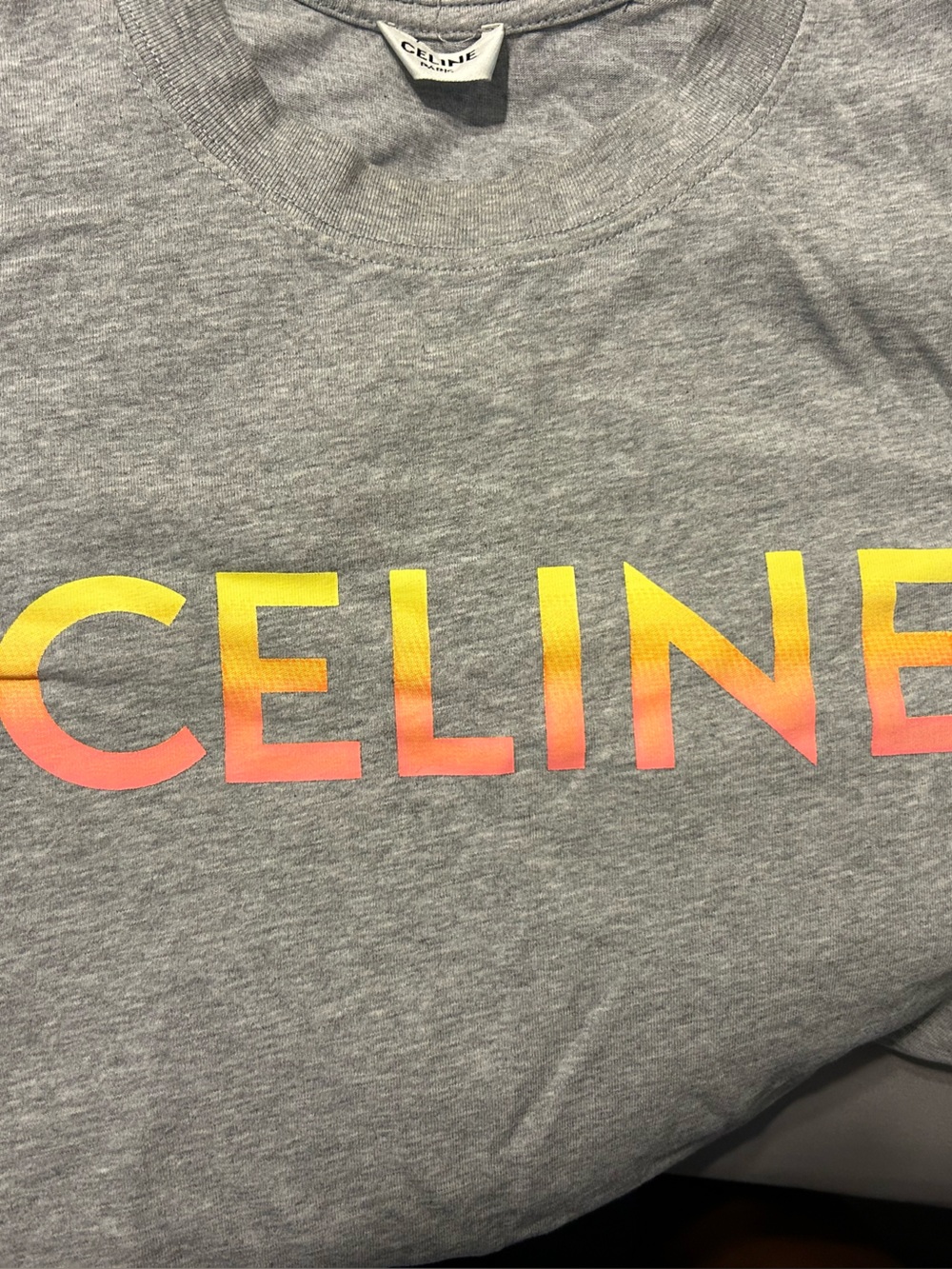 CELINE FW22 Gradient Logo Crewneck